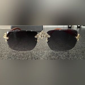 Cross Moissanite Sunglasses